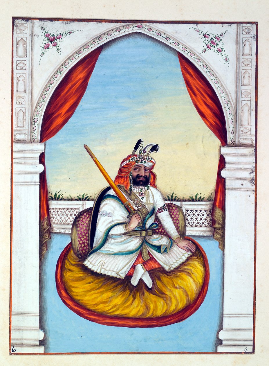 Marharajah Sher Singh, du Royaume du Pendjab, ses dirigeants et chefs, volume I - Indian School