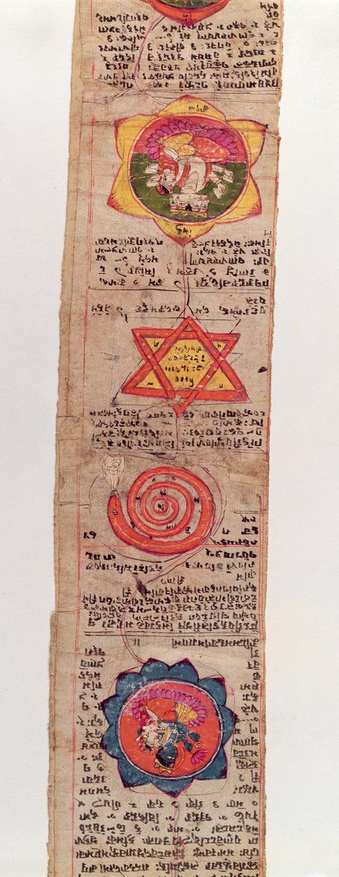 Manuscrit médical sanskrit - Indian School