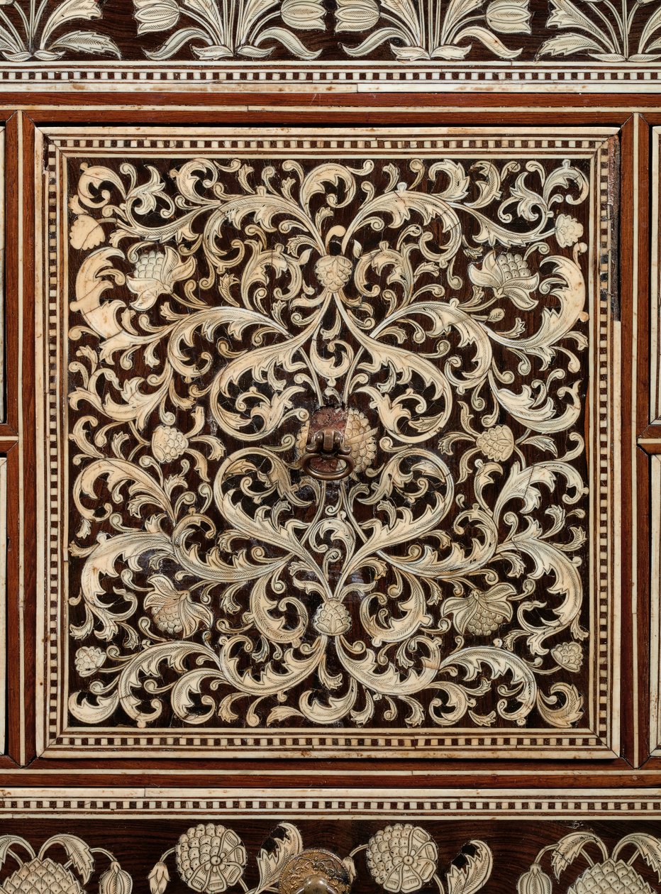 Cabinet moghol, Gujarat ou Sindh, Inde occidentale - Indian School