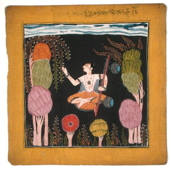 Mode musicale Goda Raga-Kulu-Pahari, c.1700-10 - Indian School