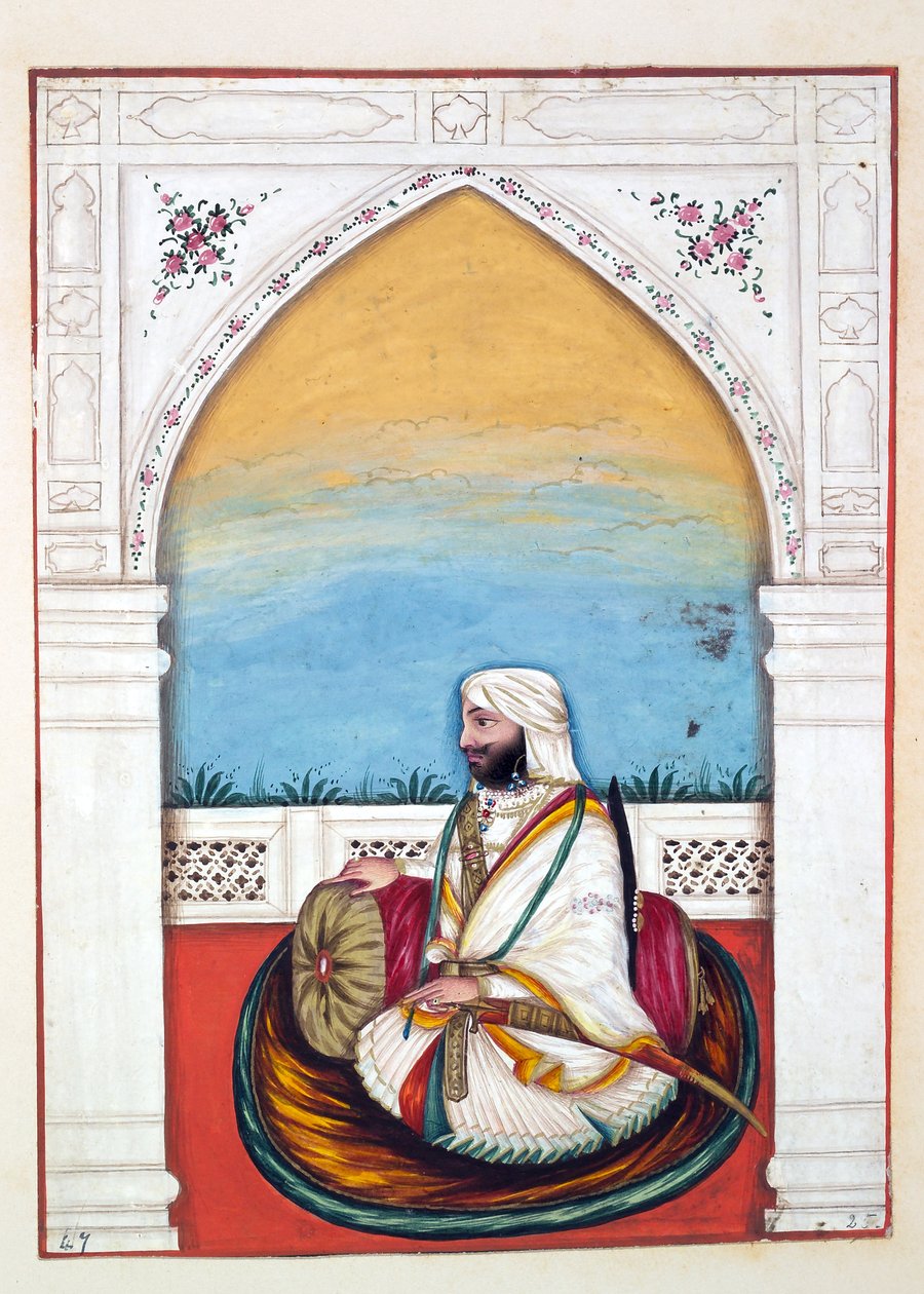 Nawab Imam-od-dun, du Royaume du Pendjab, ses dirigeants et chefs, volume II - Indian School