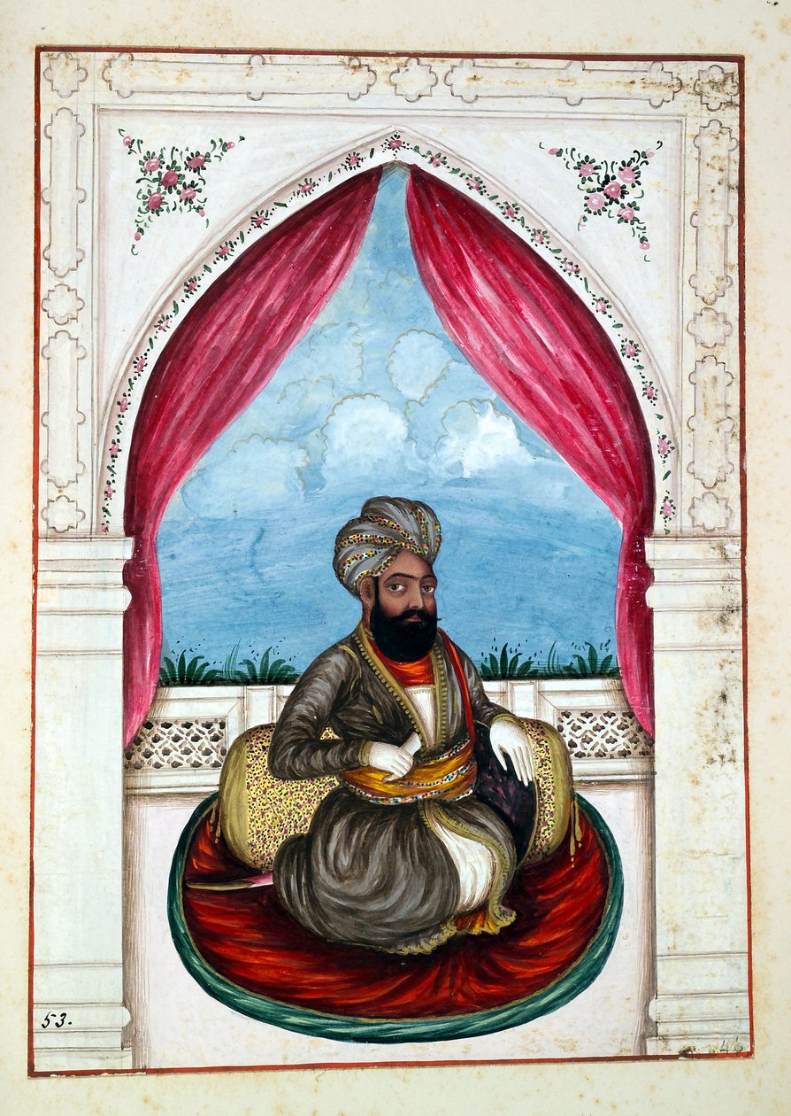 Nawab Mohammad Akhbar Khan, du Royaume du Pendjab, ses dirigeants et chefs, volume II - Indian School