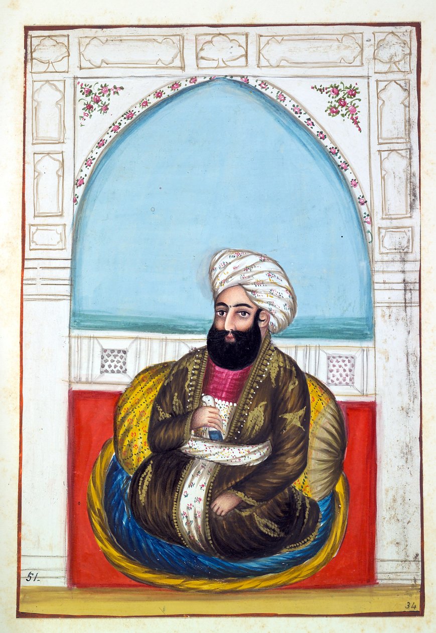 Nawab Synd Mohammad Khan, du Royaume du Pendjab, ses dirigeants et chefs, volume II - Indian School