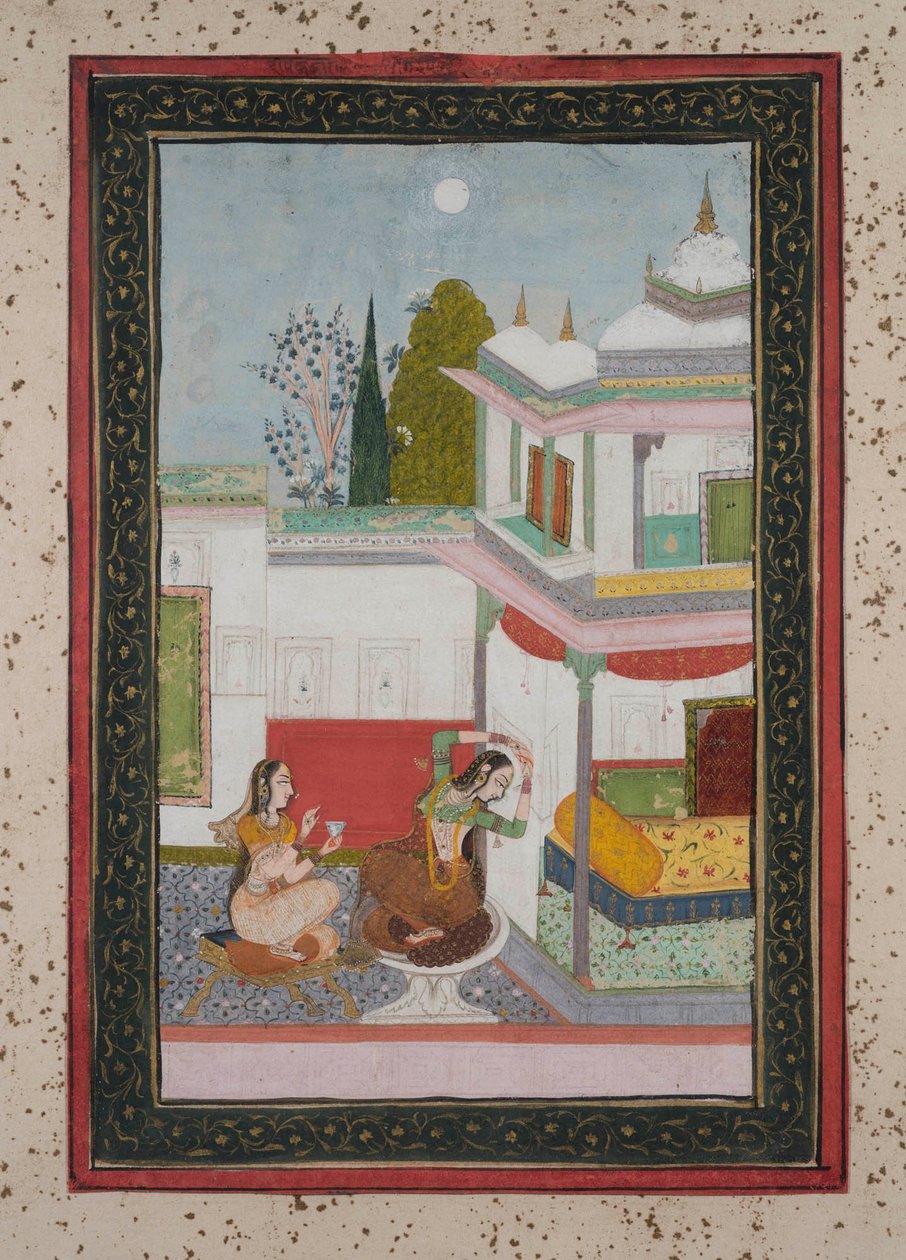 Purvi Ragini, vers 1790 - Indian School