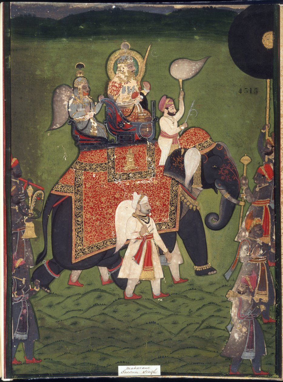 Rana Jawan Singh de Mewar - Indian School