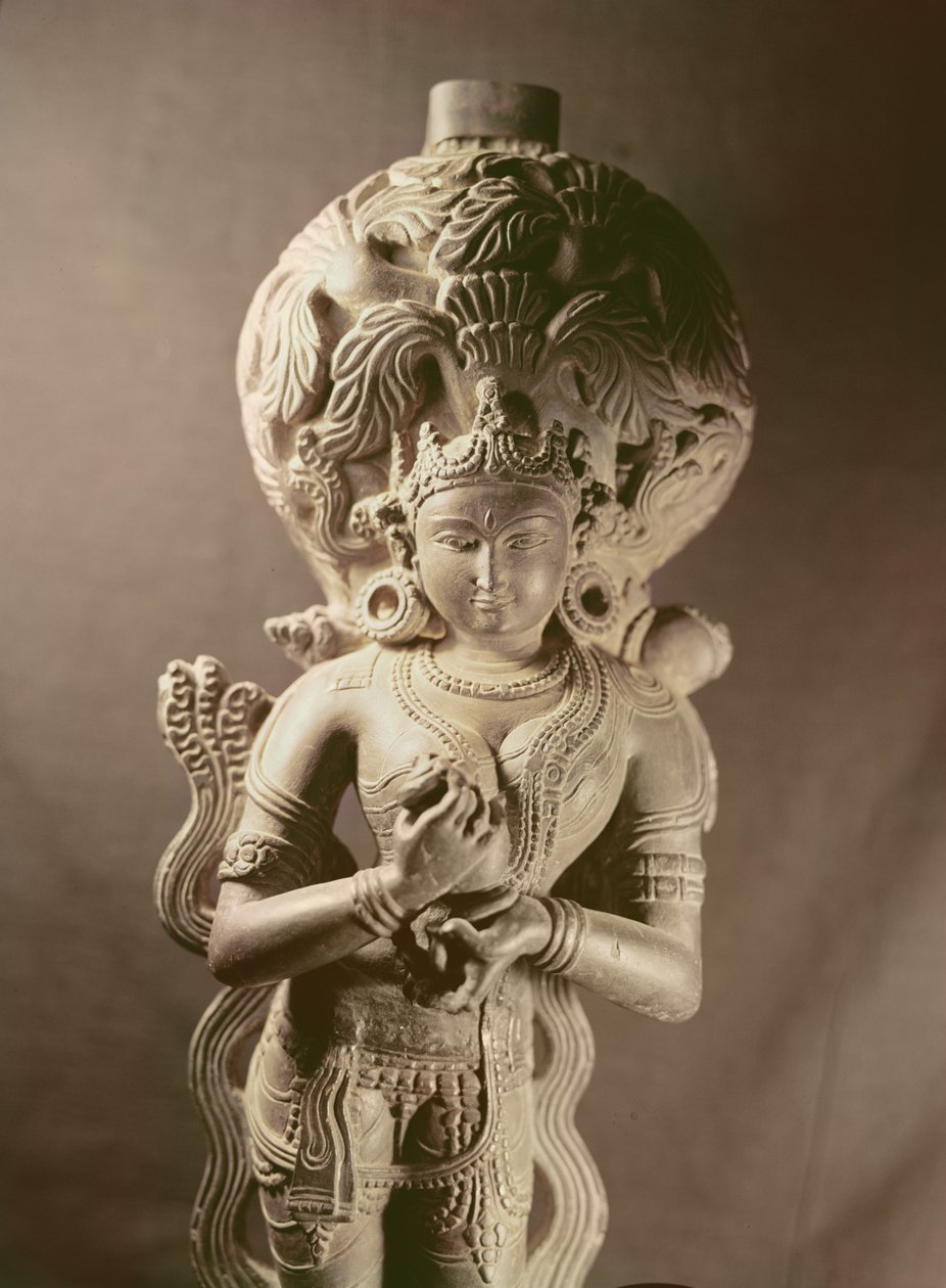 Statue de Ganga, Mahanad, Bengale, Dynastie Sena (1050-1202) - Indian School