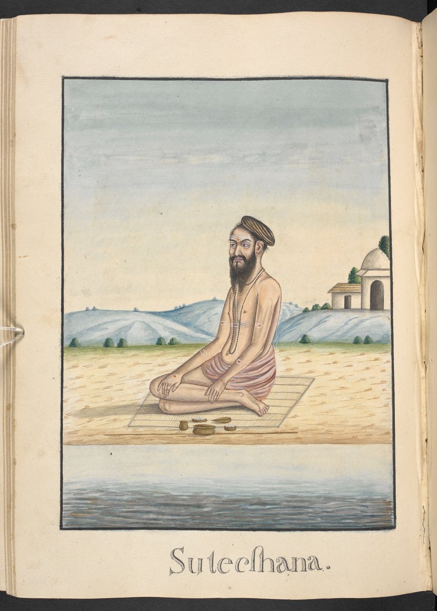 Sutikshana, un ermite visité par Rama et Sita - Indian School