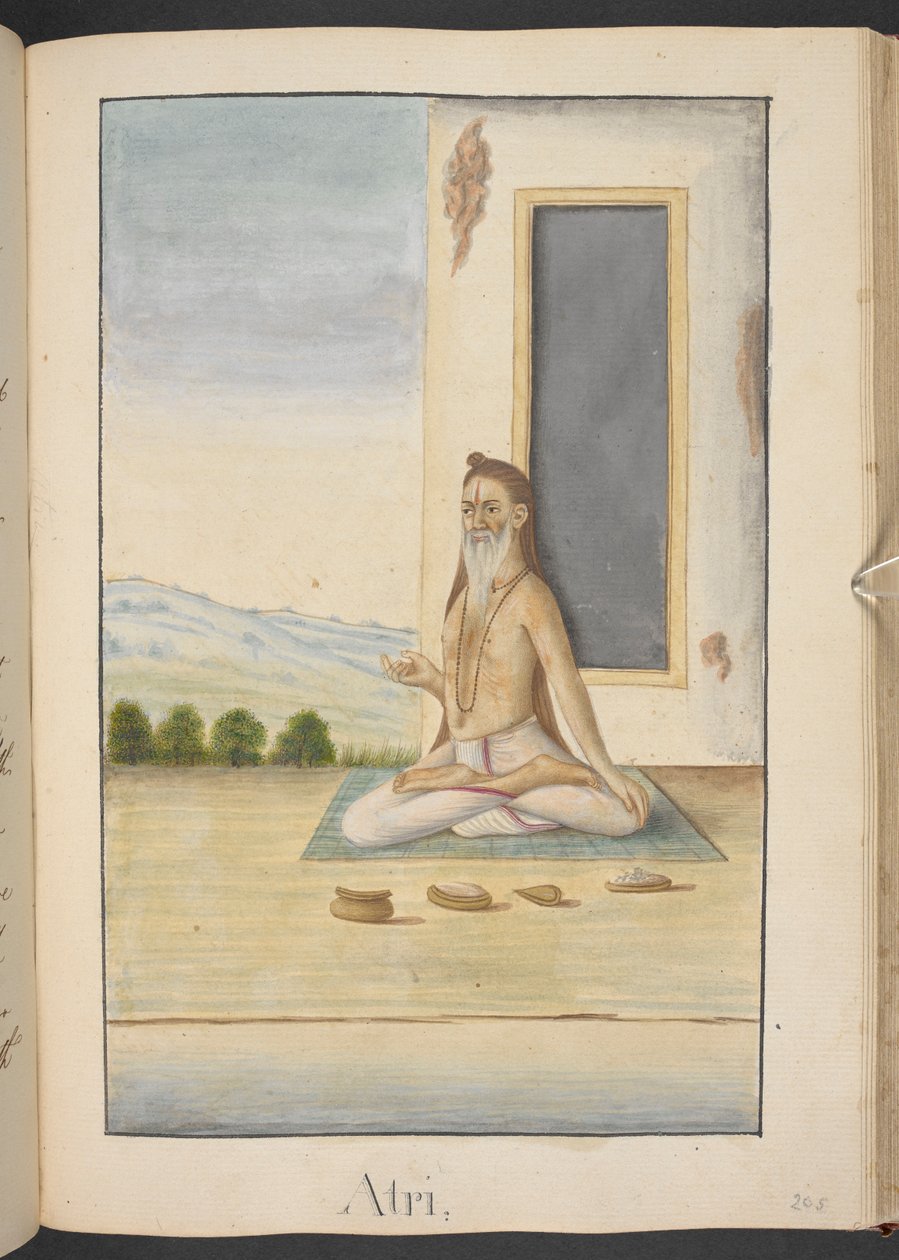 Le sage Atri - Indian School