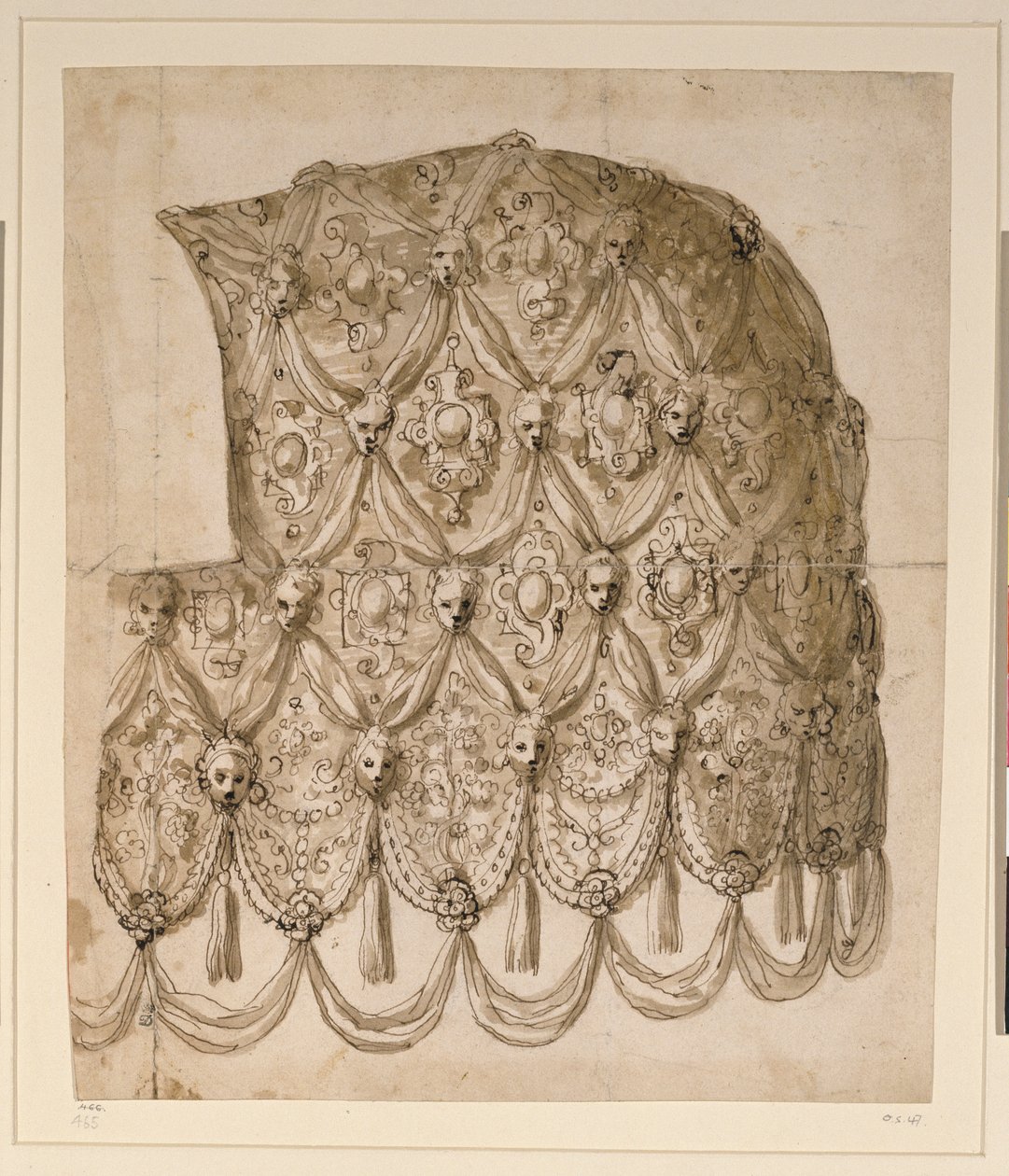 Un cheval caparaçonné - Inigo Jones