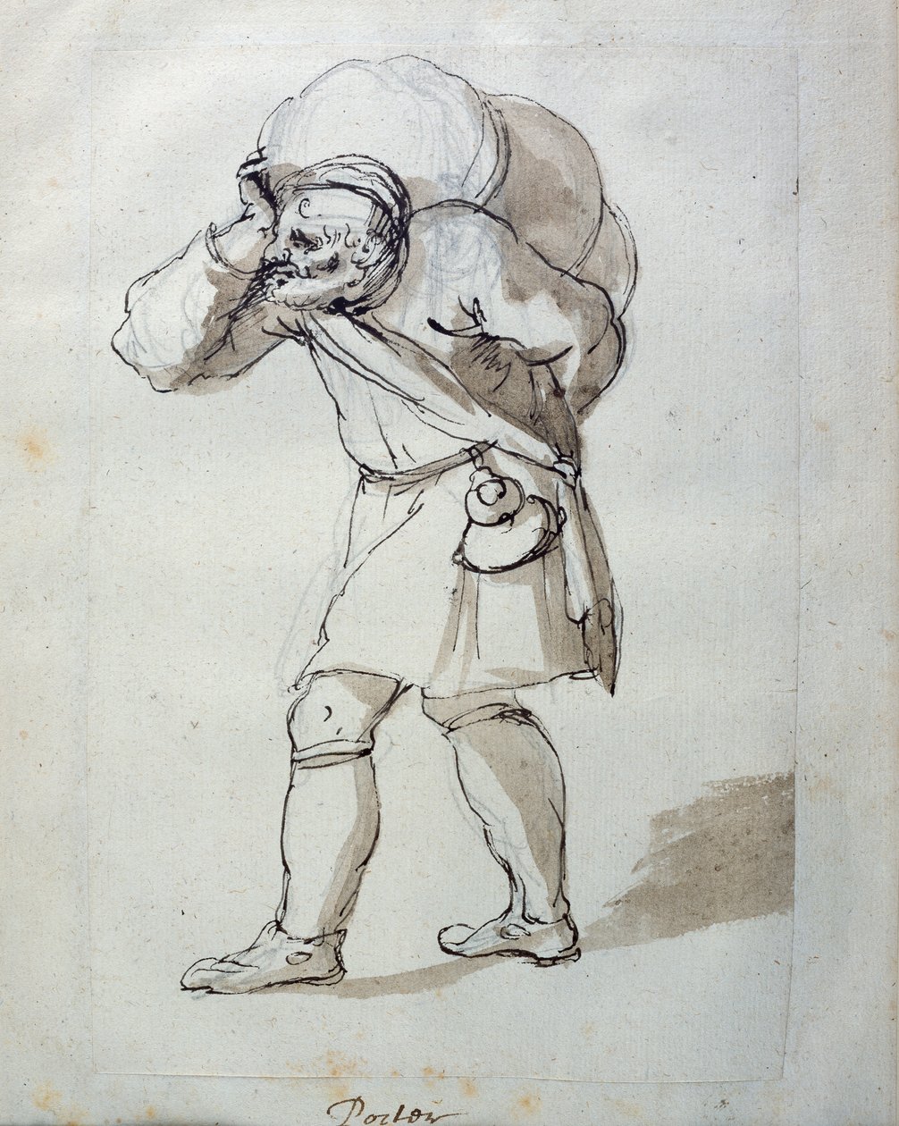 Un porteur chargé - Inigo Jones