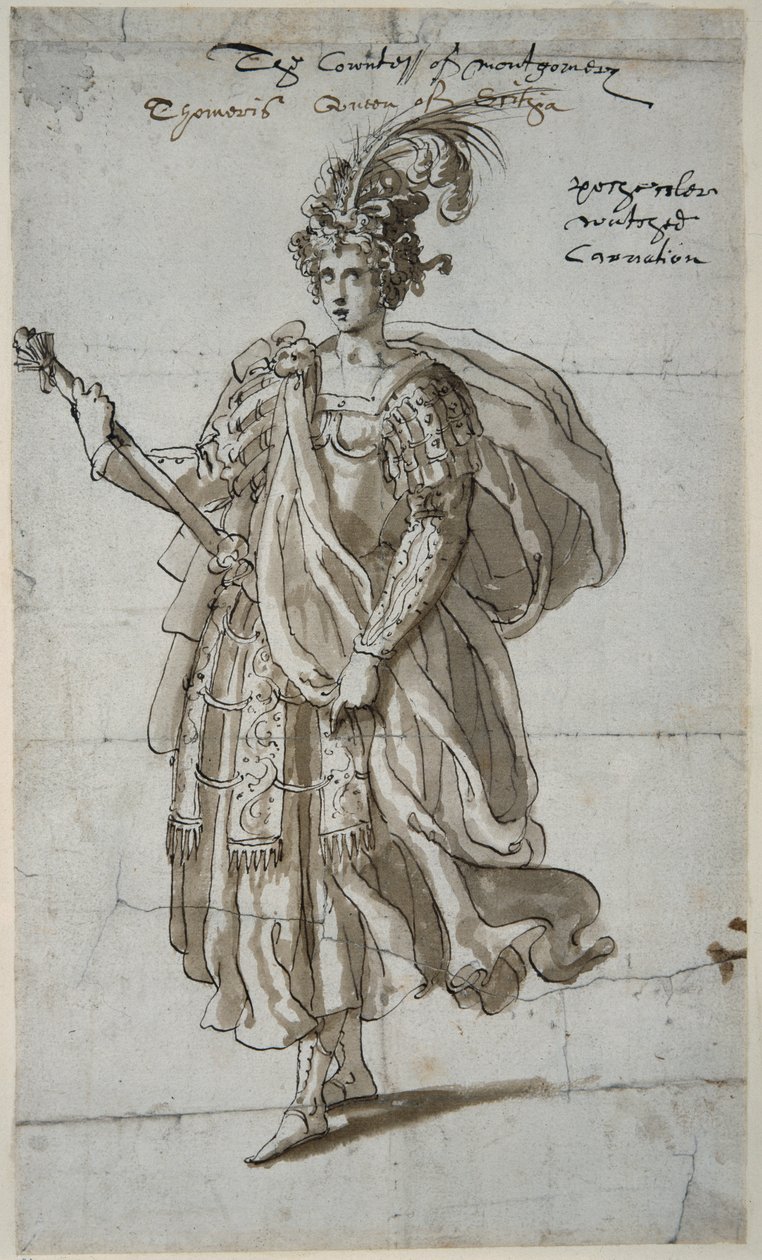 Reine Tomyris des Massagètes, vers 1609 - Inigo Jones
