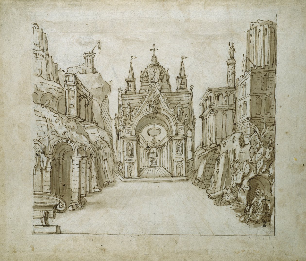 Portique de Saint-Georges, c.1610 - Inigo Jones