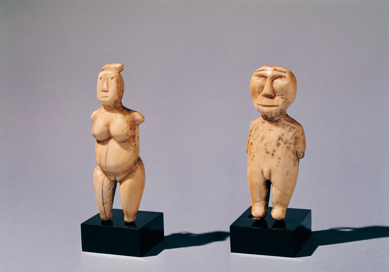 Deux statuettes d