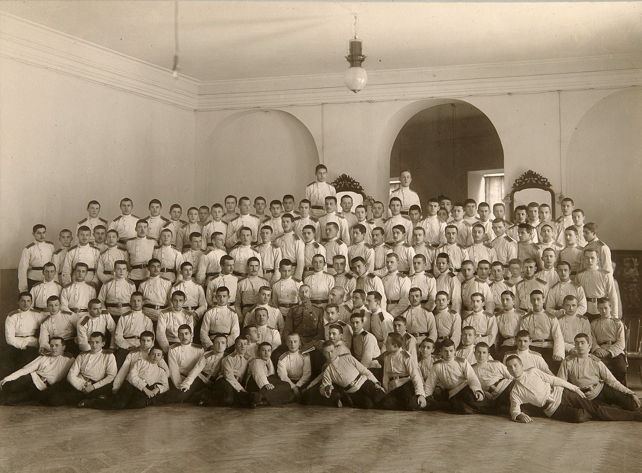 Grand-duc Constantin Constantinovitch de Russie dans le Corps des Cadets, Poltava, c1870s - Iosiph Khmelevsky