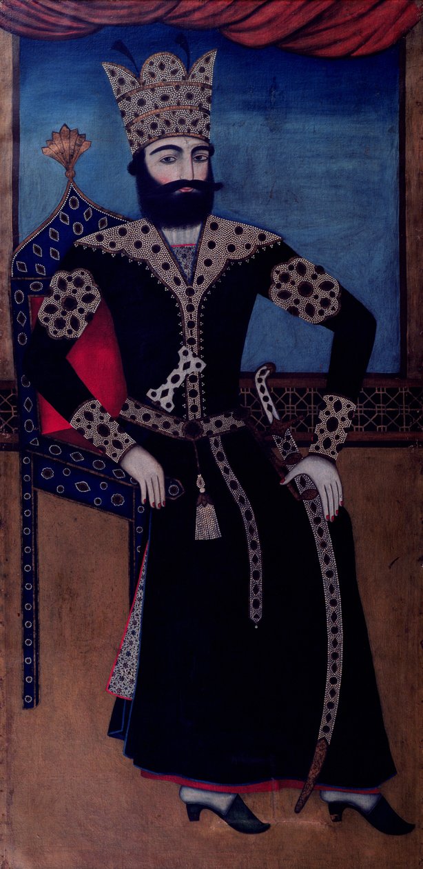 Portrait de Fath-Ali, Shah d