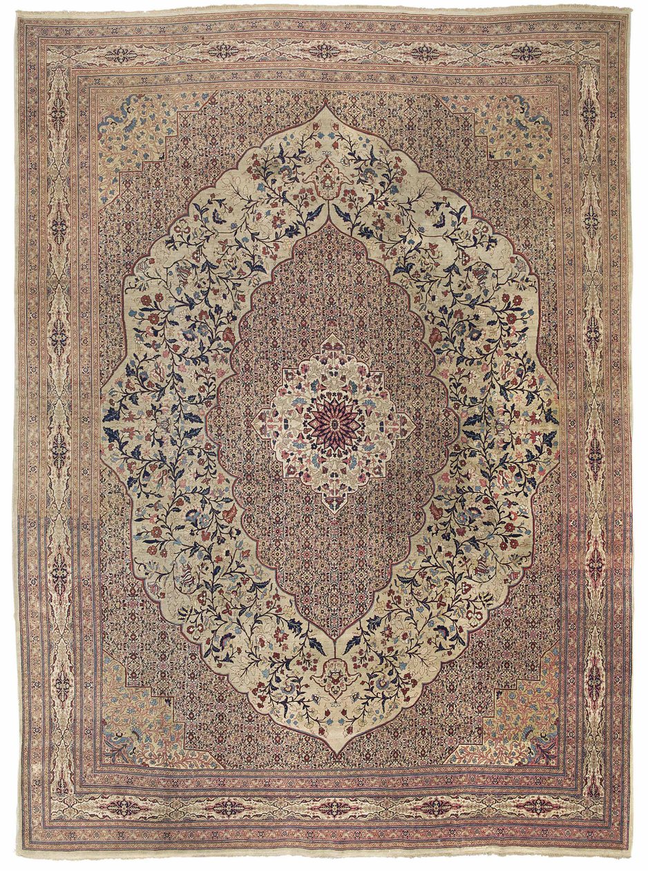 Tapis Haji Jalili Tabriz, fin du 19ème siècle - Iranian School
