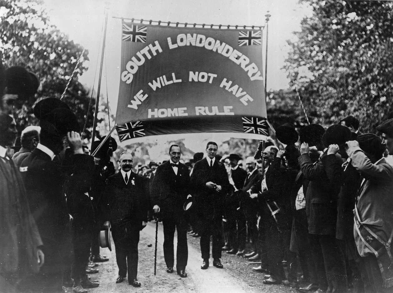 Sir Edward Carson lors d
