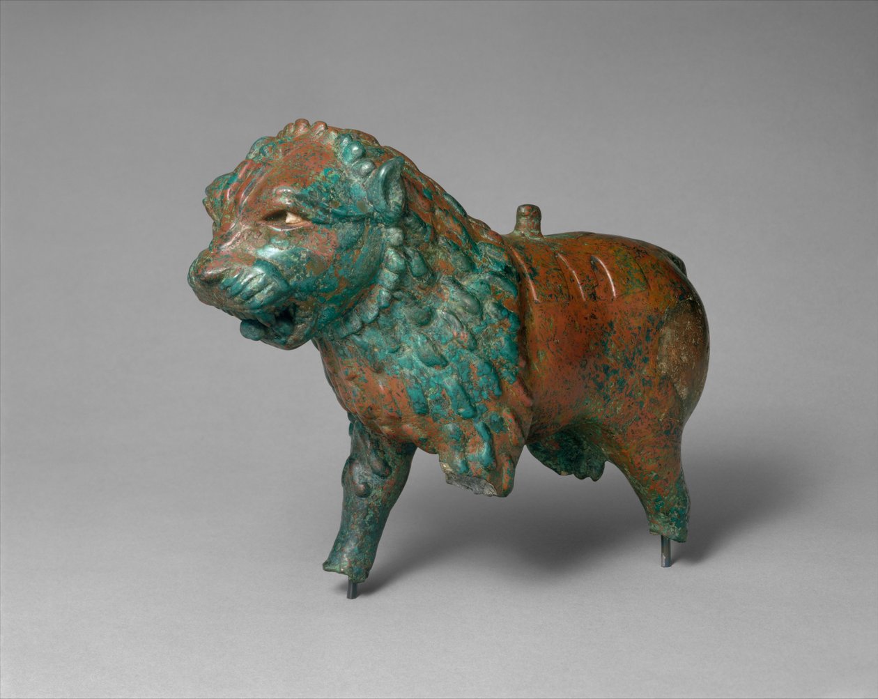 Figure de lion, c. début à milieu du 1er millénaire av. J.-C. (alliage de cuivre) - Iron Age