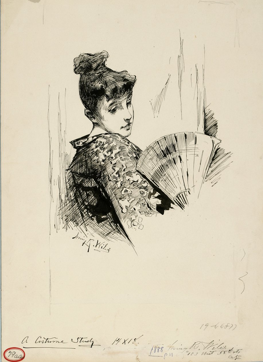 Étude de costume - Irving Ramsay Wiles