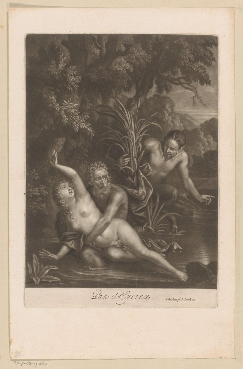 Pan et Syrinx - Isaac Beckett