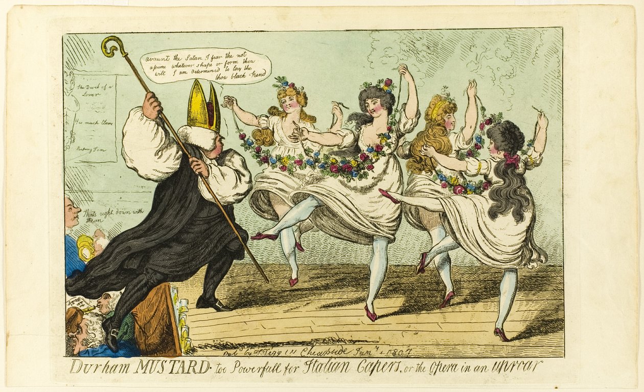 La moutarde Durham trop puissante pour les câpres italiennes - Isaac Cruikshank