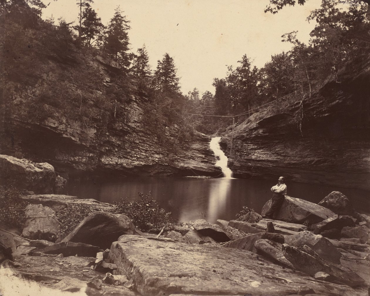 Lula Lake, Lookout Mountain, Géorgie - Isaac H. Bonsall