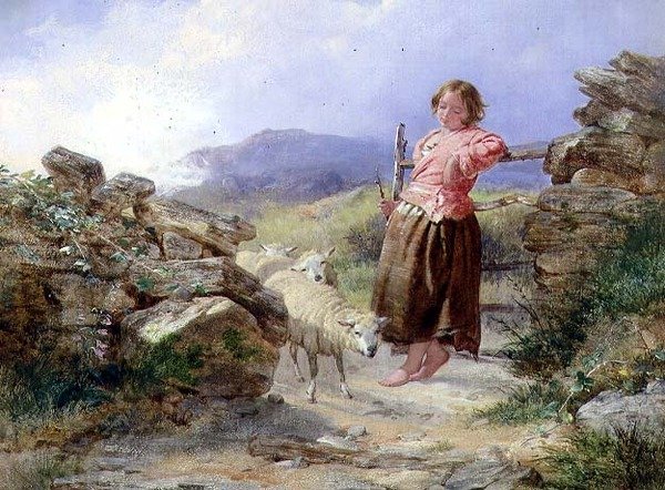 La petite bergère - Isaac Henzell