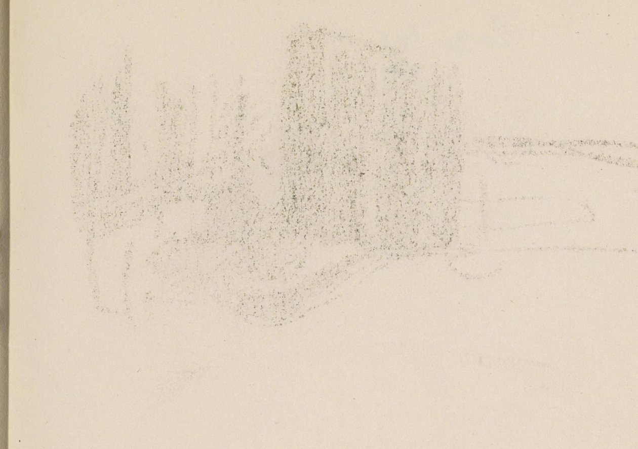 Abklatsch de la dessin au crayon sur la page 20 - Isaac Israels