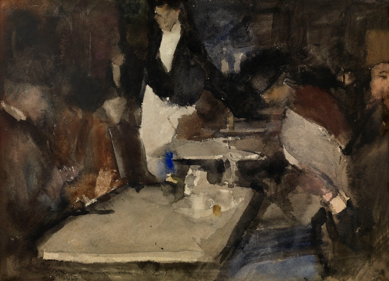 Restaurant « Mille Colonnes » à Amsterdam - Isaac Israels