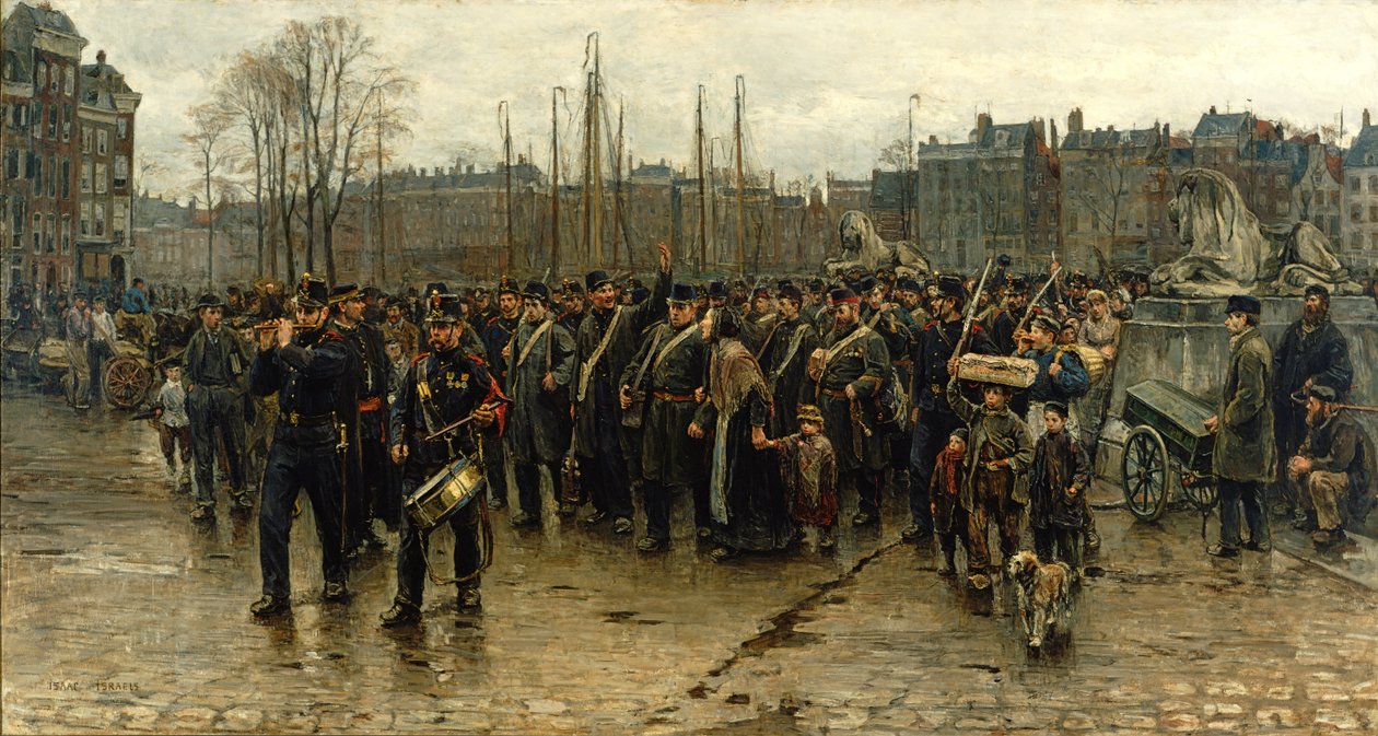 Transport des soldats coloniaux - Isaac Israels