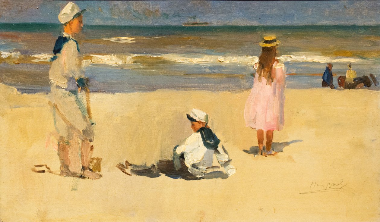 Allemand : Am Strand Sur la plage - Isaac Israels