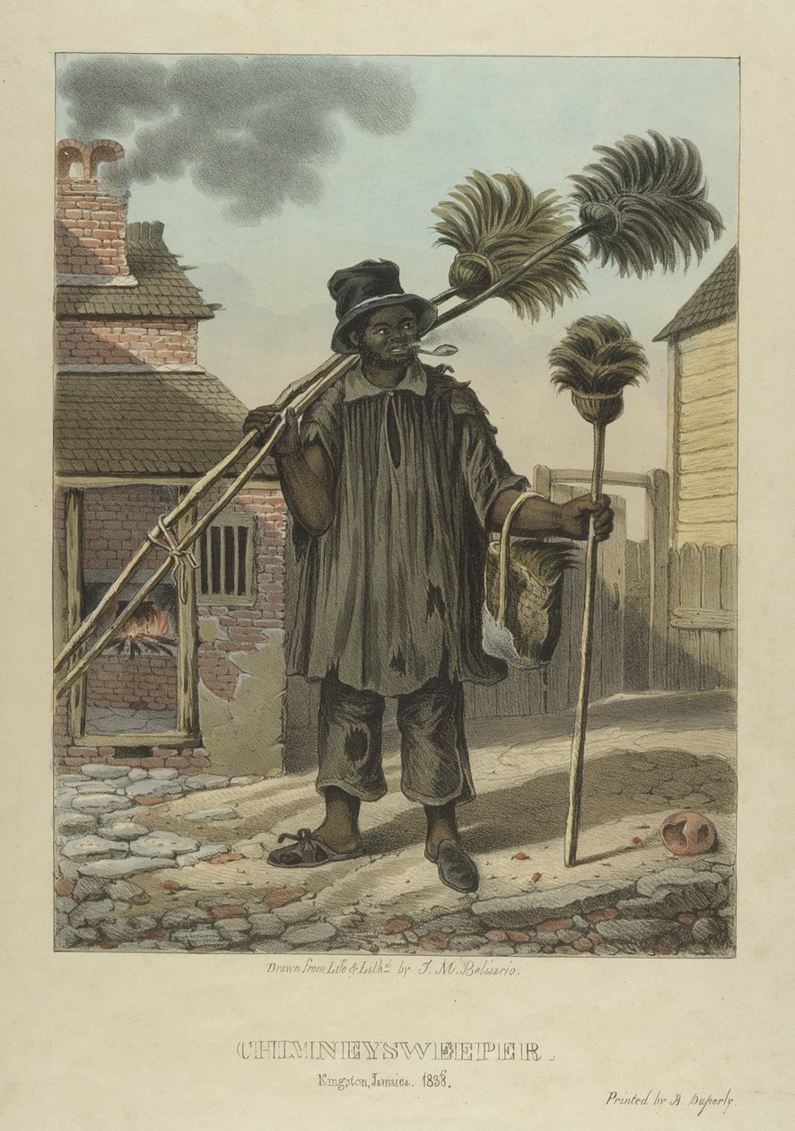 Ramoneur, planche 11 de Sketches of Character..., 1838 - Isaac Mendes Belisario