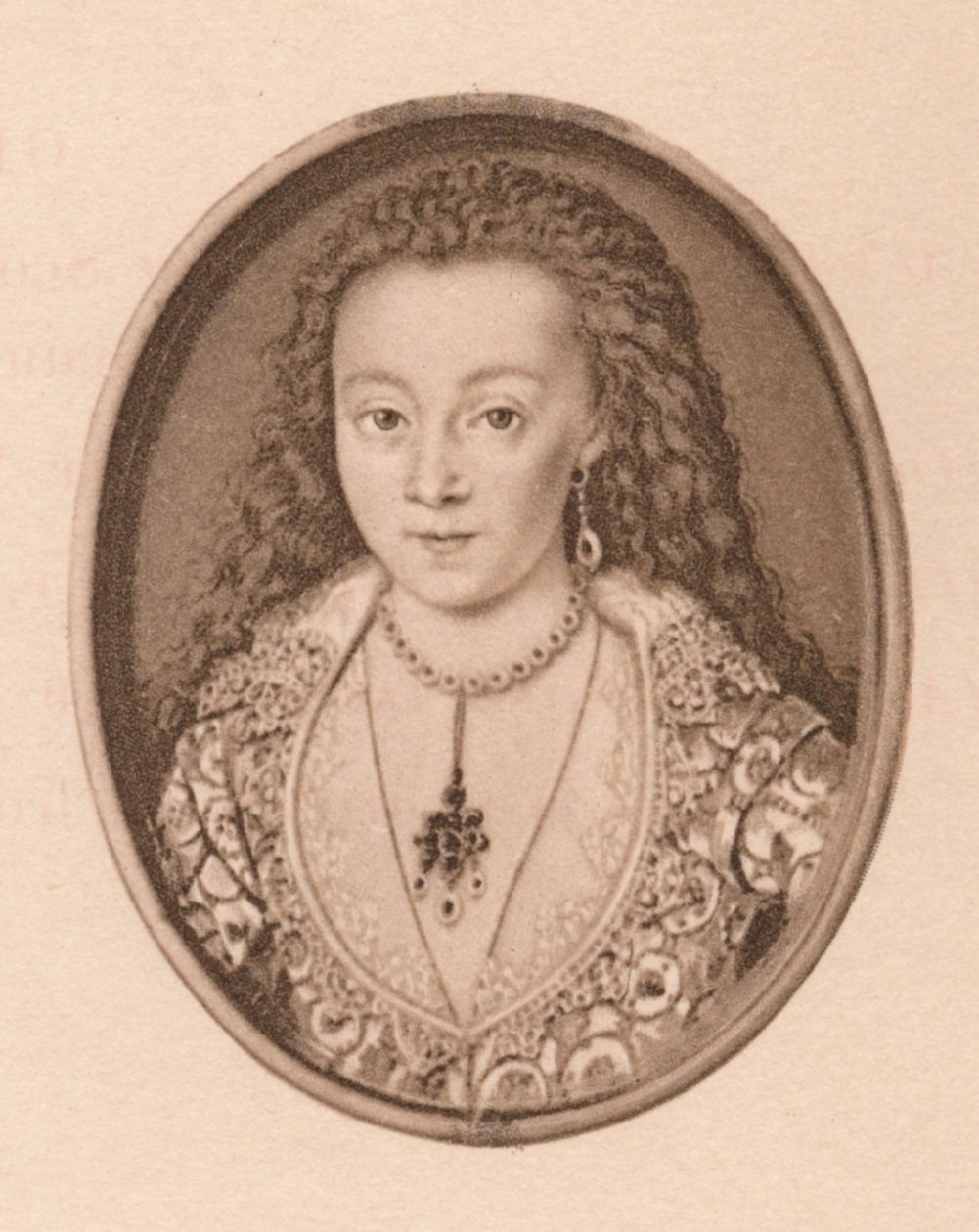 Portrait - Arabella Stewart, 16ème siècle, 1904 - Isaac Oliver I
