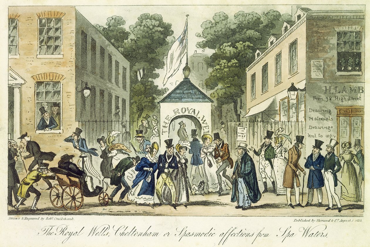 Les puits royaux, Cheltenham, ou affections spasmodiques pour l