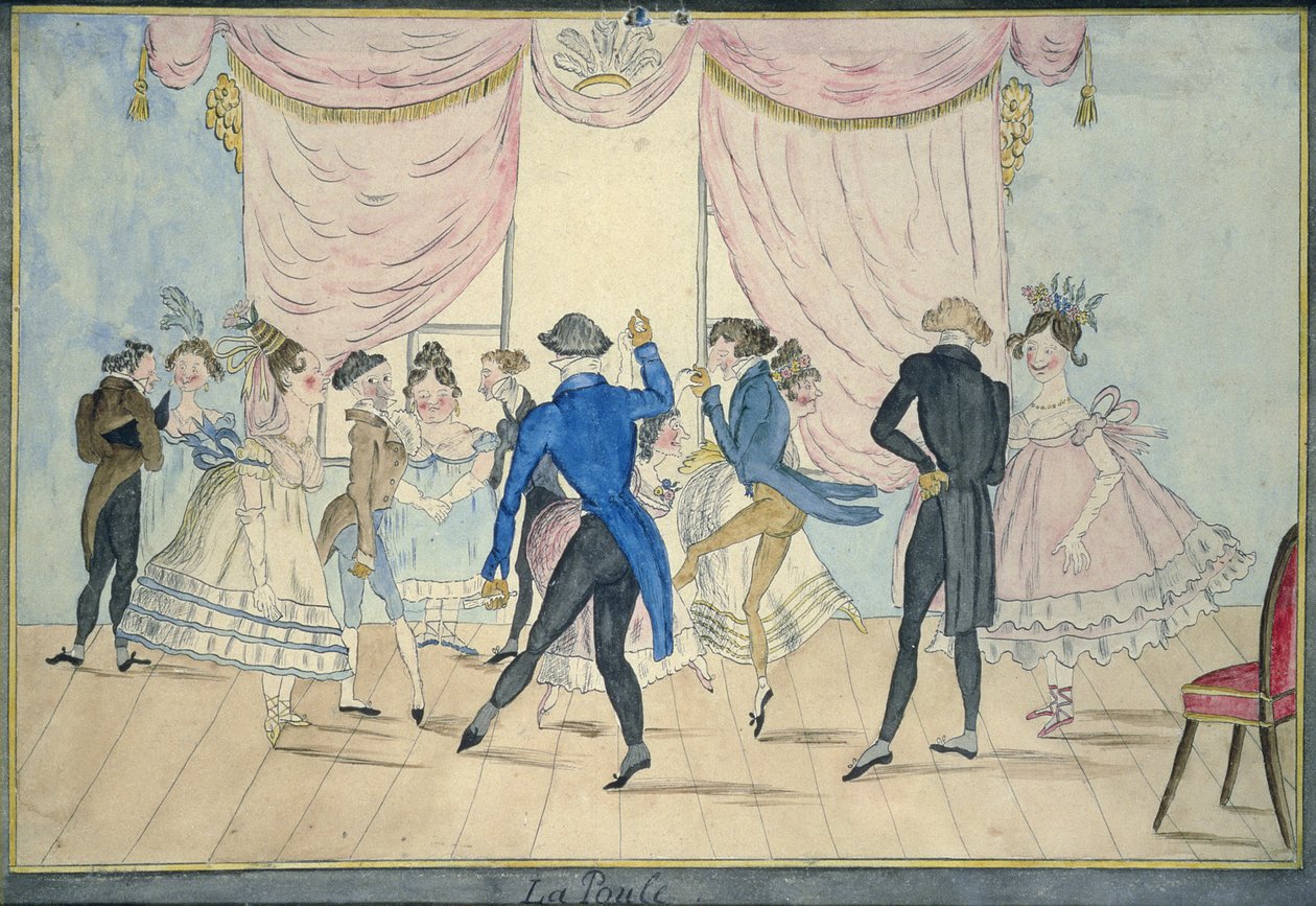 La Poule, vers 1820 - Isaac Cruikshank