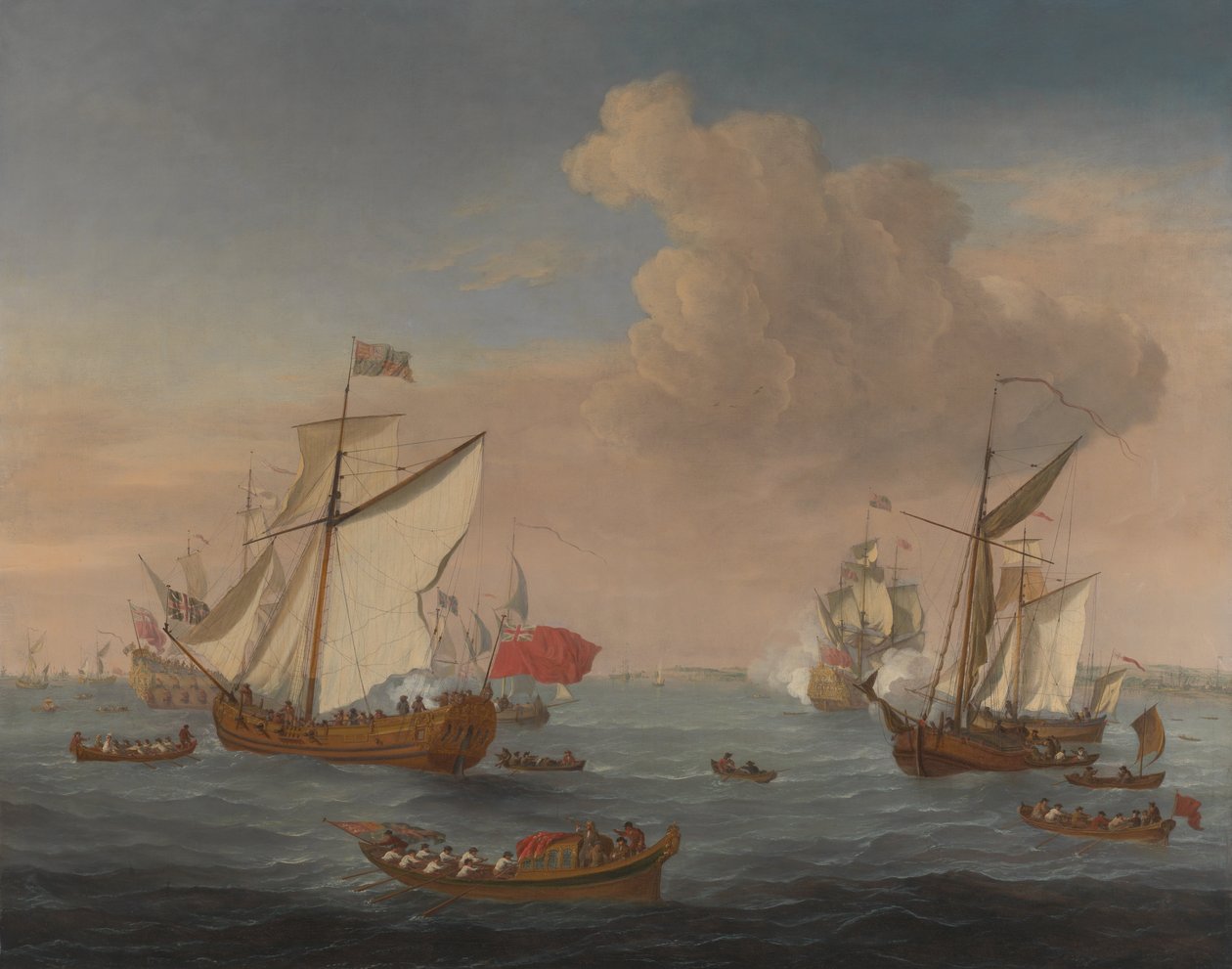 Navires dans l