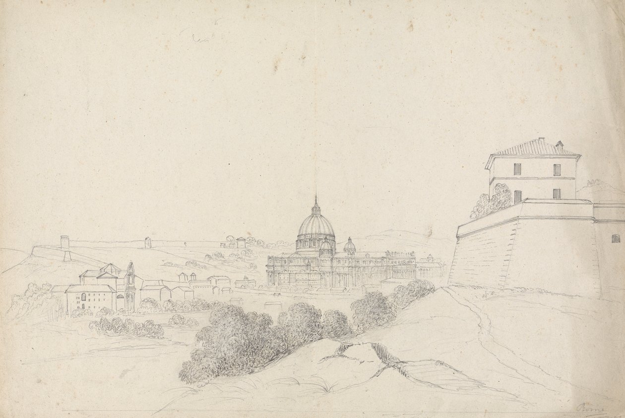 Saint-Pierre et ses environs, Rome - Isaac Weld