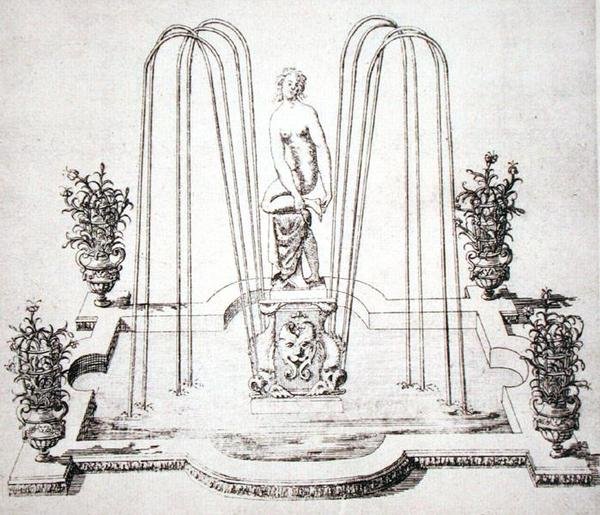 Conception de fontaine des 