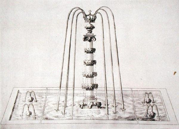 Conception de fontaine de 