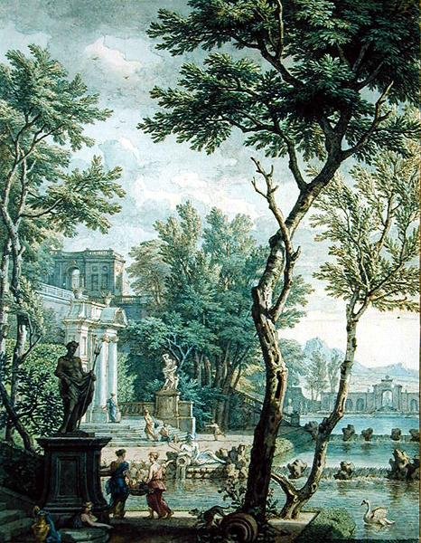 Palais et parc idéaux - Isaac de Moucheron