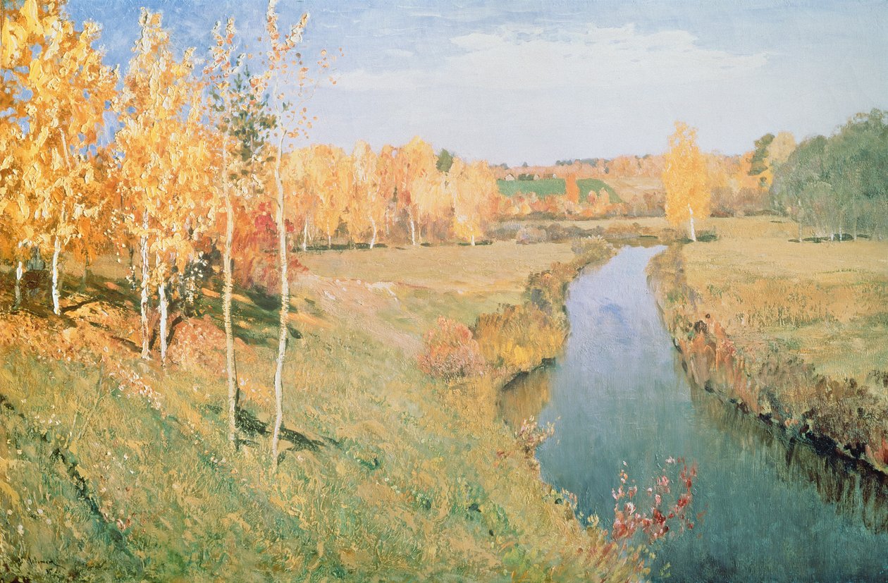 Automne doré, 1895 - Isaak Ilyich Levitan