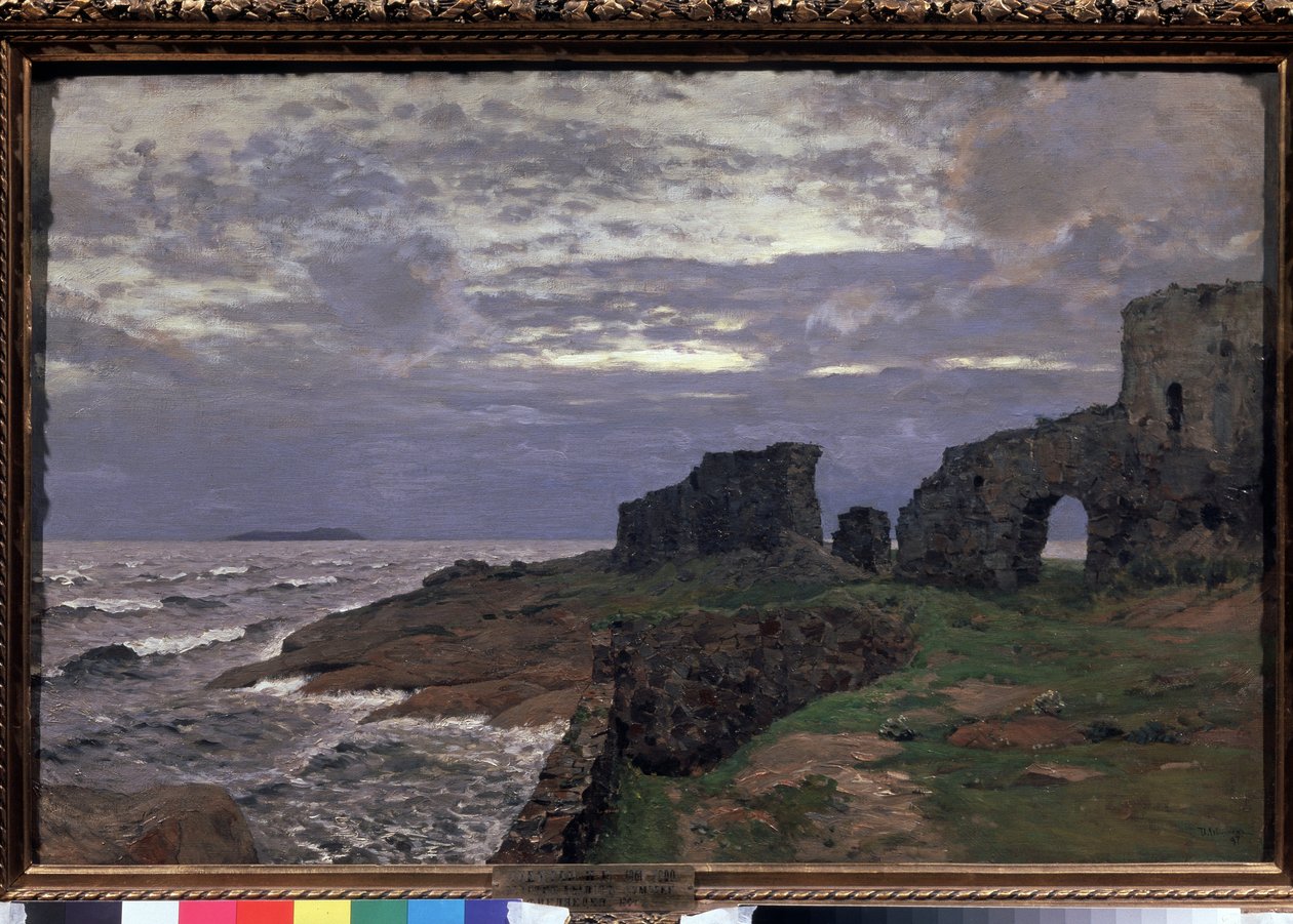 Vestiges du passé, Crépuscule, Finlande - Isaak Ilyich Levitan