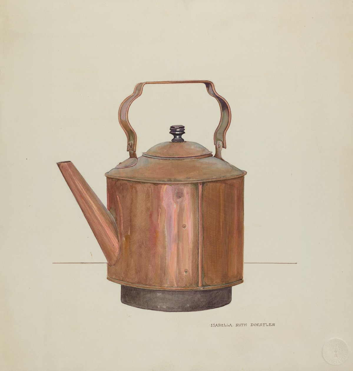 Bouilloire en cuivre - Isabella Ruth Doerfler