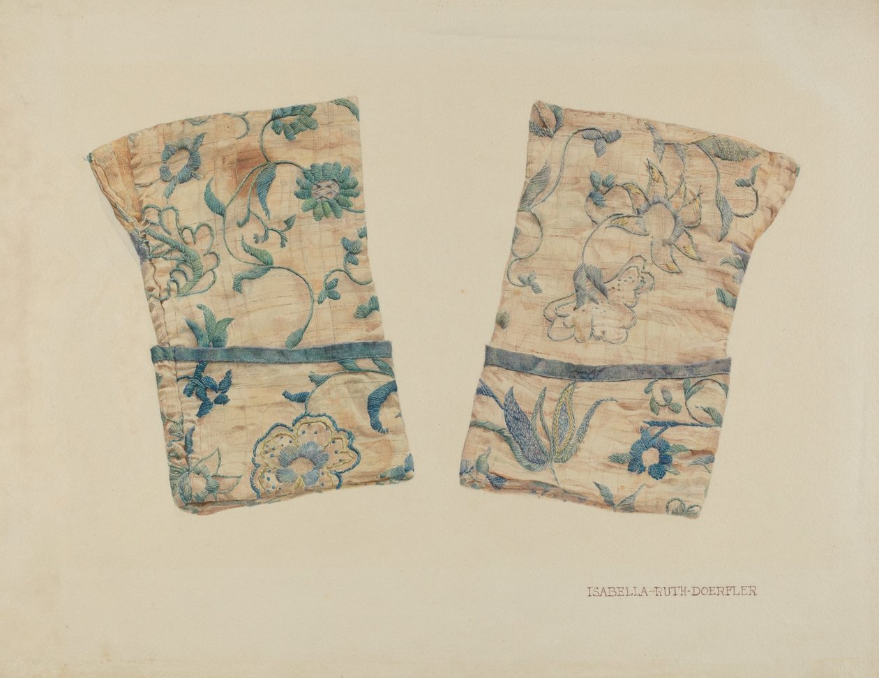 Poignets en lin - Isabella Ruth Doerfler