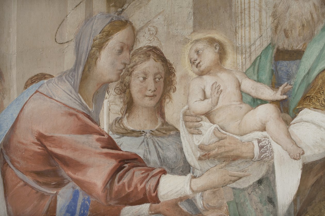 (détail) de la Présentation de Jésus au Temple - Isidoro Bianchi