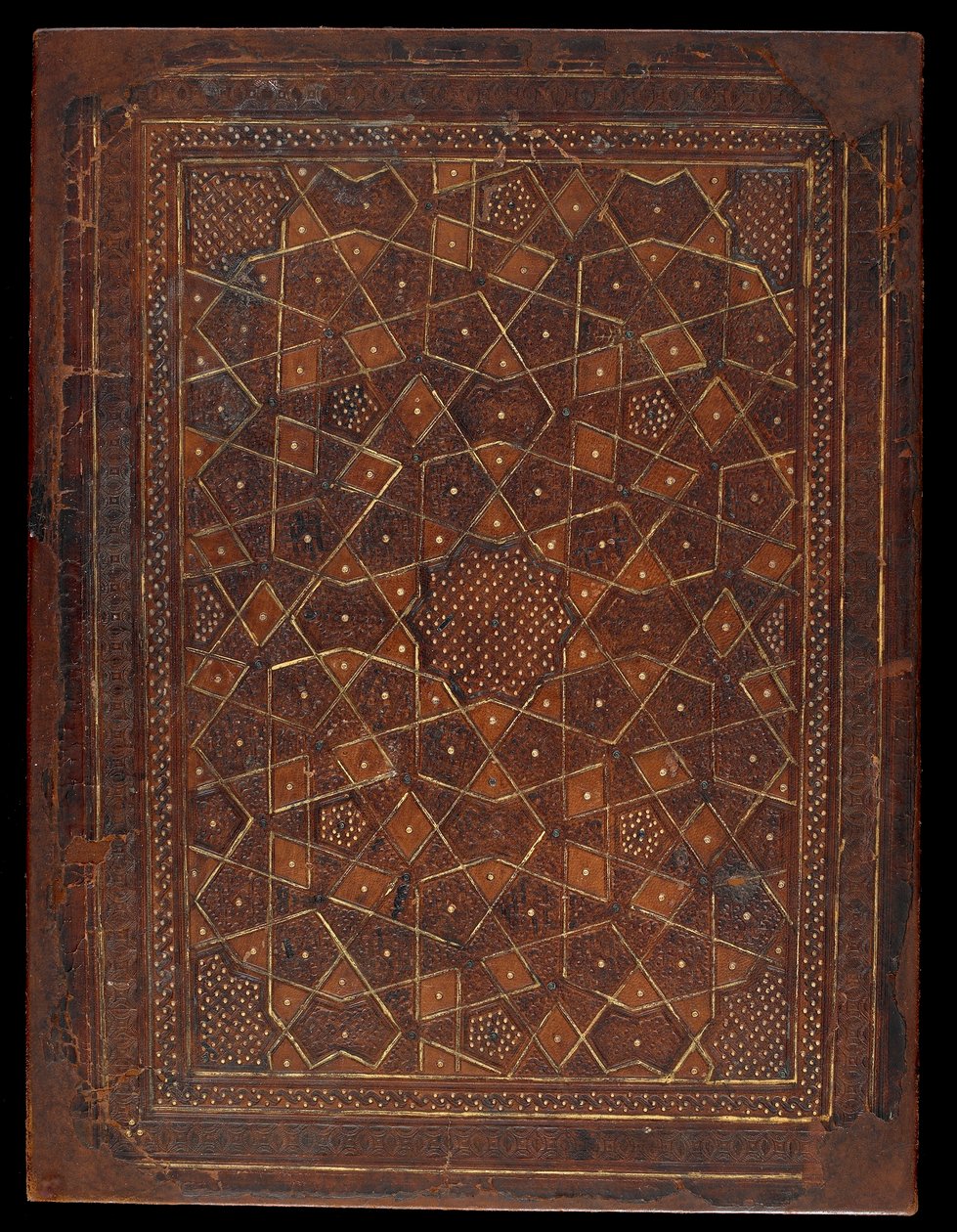 Couverture de livre, Égypte ou Syrie, période mamelouke - Islamic School