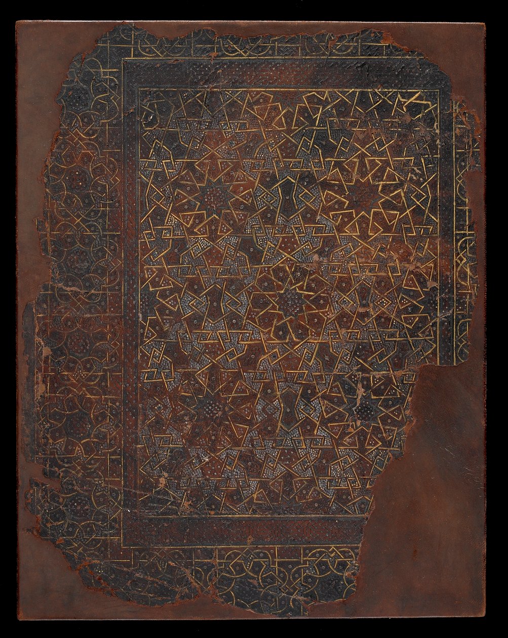 Couverture de livre, Égypte ou Syrie, période mamelouke - Islamic School