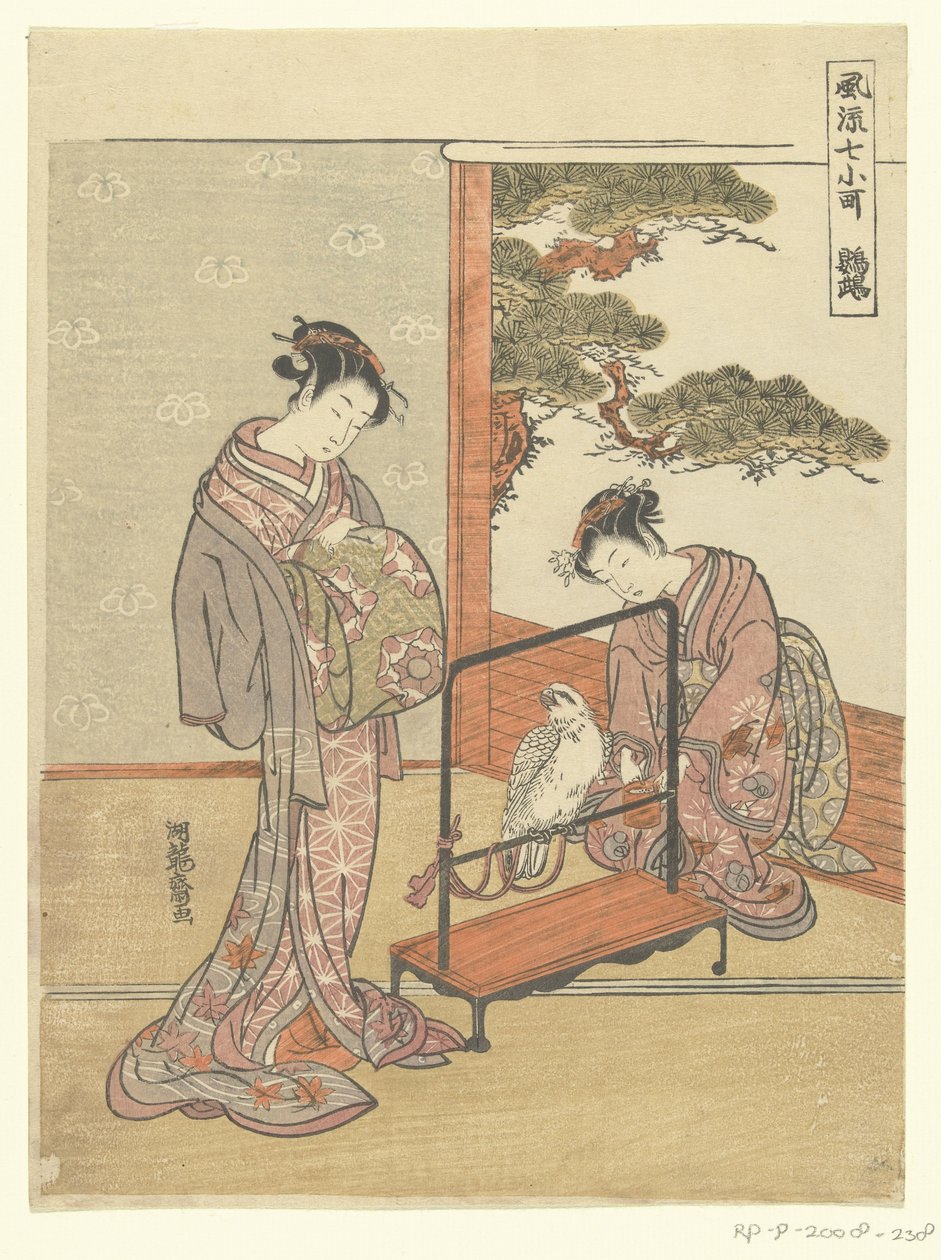 Perroquet - Isoda Koryusai