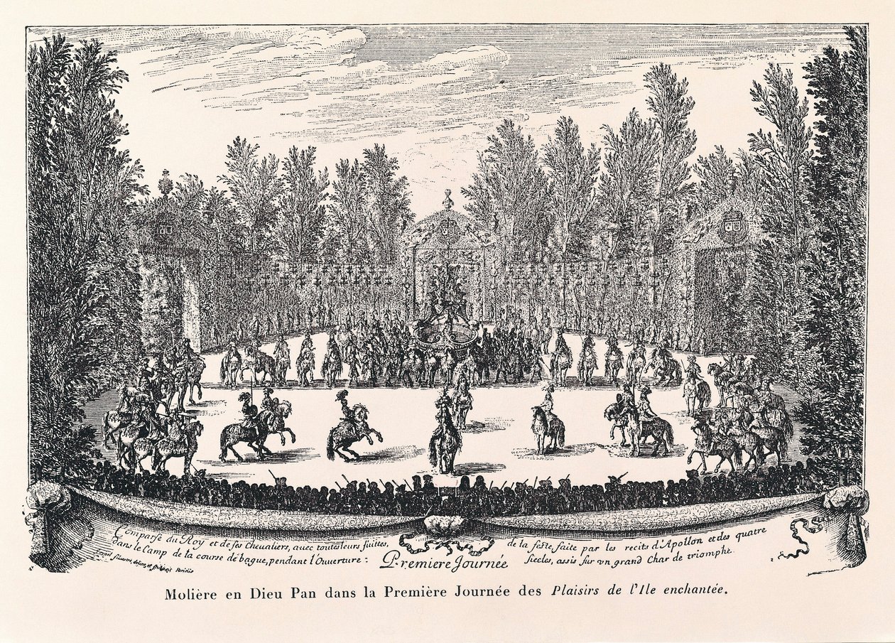 Molière en Dieu Pan, Illustration de "Les plaisirs de l