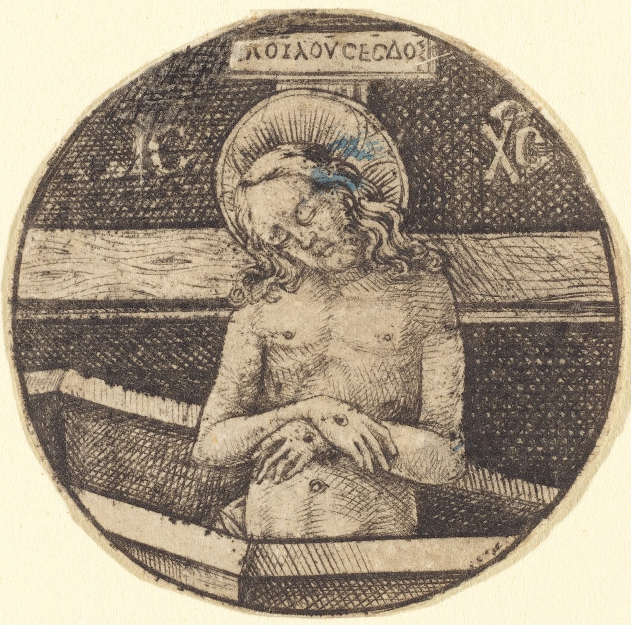 Le Christ en homme de douleurs, vers 1470-1480 - Israhel van Meckenem